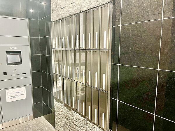 郵便受けも、きちんと管理されています。