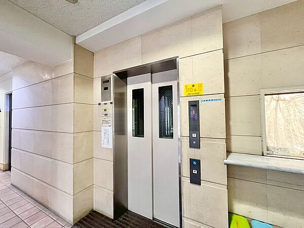 エレベーター完備のため荷物が多くなっても安心。