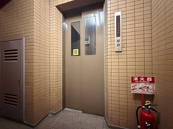 エレベーター完備のため荷物が多くなっても安心。