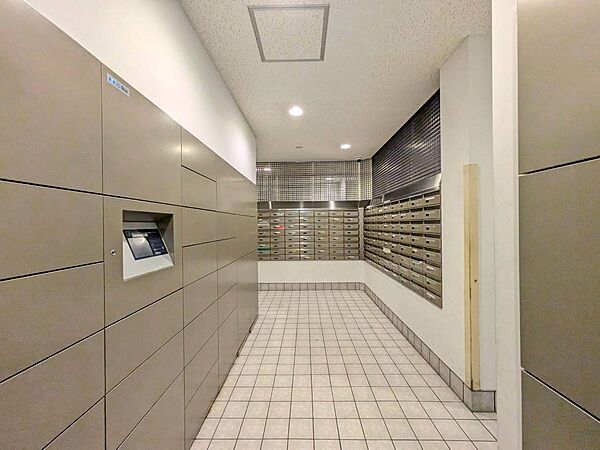 郵便受けも、きちんと管理されています。