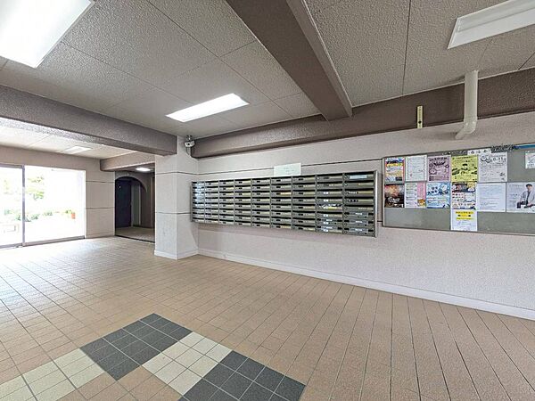 郵便受けも、きちんと管理されています。