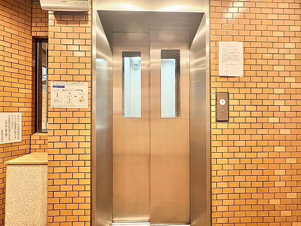 エレベーター完備のため荷物が多くなっても安心。