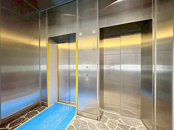 エレベーター完備のため荷物が多くなっても安心。