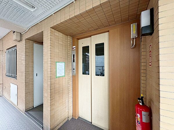 エレベーター完備のため荷物が多くなっても安心。