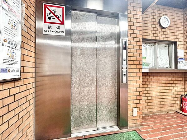 エレベーター完備のため荷物が多くなっても安心。