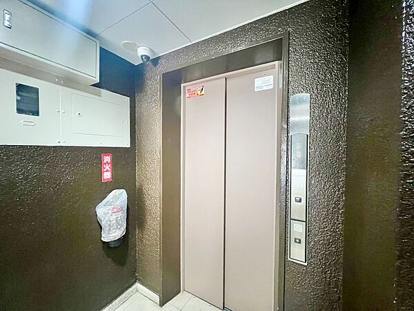 エレベーター完備のため荷物が多くなっても安心。