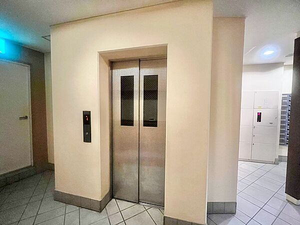 エレベーター完備のため荷物が多くなっても安心。