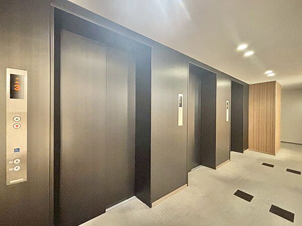 エレベーター完備のため荷物が多くなっても安心。