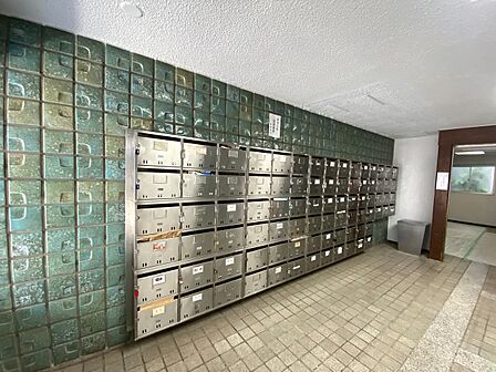 郵便受けも、きちんと管理されています。