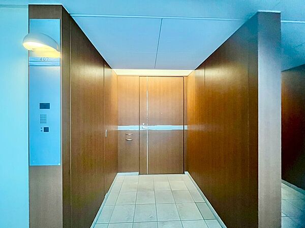 清潔感のある落ち着いた雰囲気の玄関です。