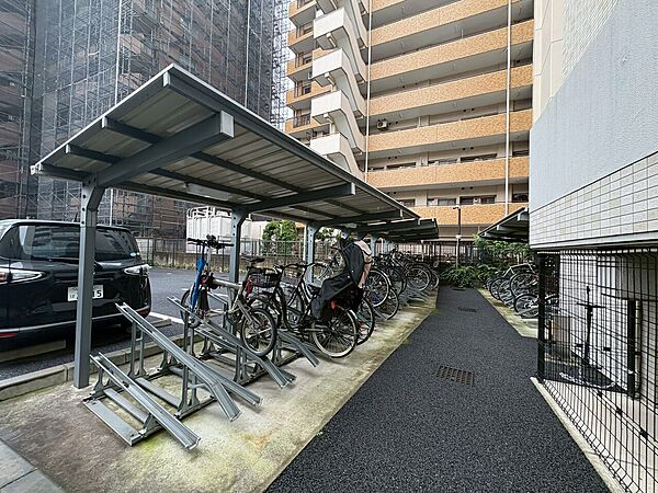 駐輪場も綺麗に整頓されています。※空き状況は都度ご確認下さい。