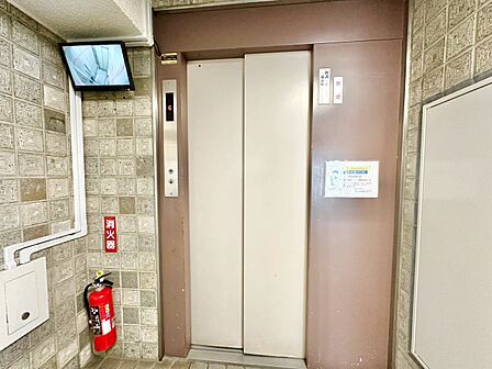 エレベーター完備のため荷物が多くなっても安心。