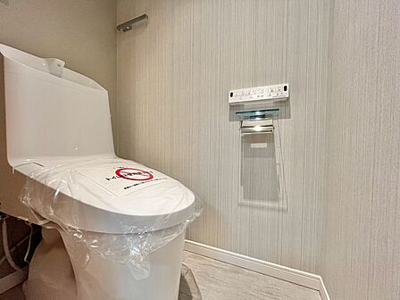 清潔感の高いお手洗い。