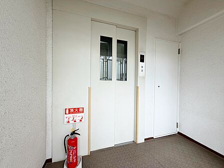 エレベーター完備のため荷物が多くなっても安心。