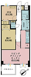 エクセル立教前 1SLDKの間取図画像