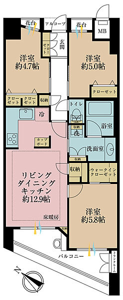 間取り：312001292916