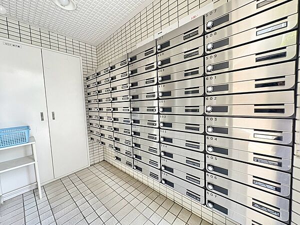 郵便受けも、きちんと管理されています。