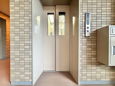 エレベーター完備のため荷物が多くなっても安心。