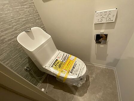 清潔感の高いお手洗い。