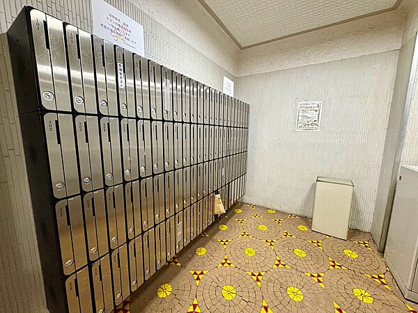 郵便受けも、きちんと管理されています。