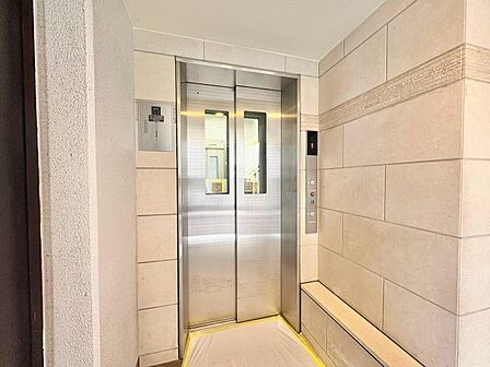 エレベーター完備のため荷物が多くなっても安心。