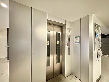 エレベーター完備のため荷物が多くなっても安心。