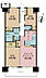 間取り：3LDK、専有面積60.42m2、バルコニー面積9.12m2