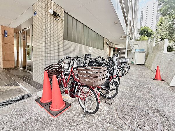 駐輪場も綺麗に整頓されています。※空き状況は都度ご確認下さい。