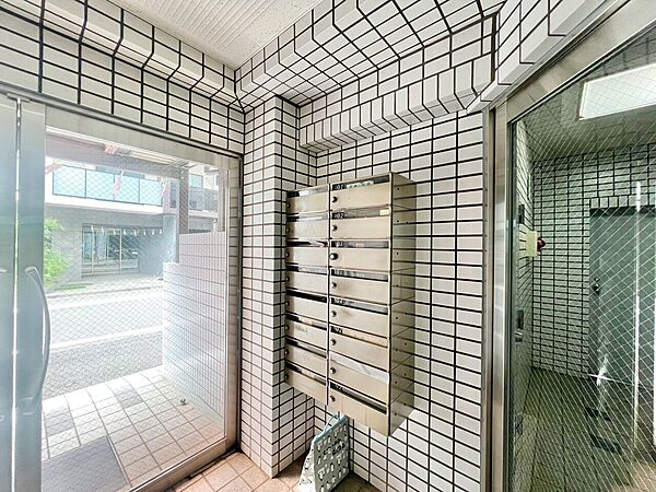 郵便受けも、きちんと管理されています。