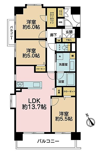 間取り：312001302540