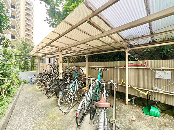 駐輪場も綺麗に整頓されています。※空き状況は都度ご確認下さい。