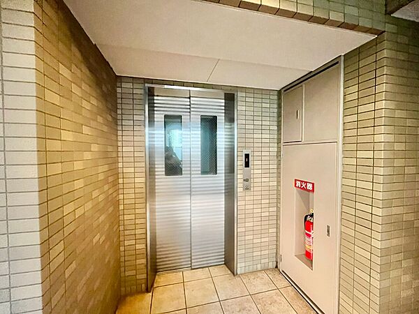 エレベーター完備のため荷物が多くなっても安心。