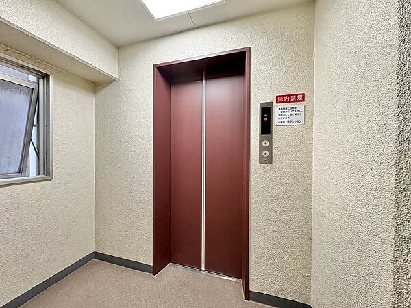 エレベーター完備のため荷物が多くなっても安心。