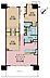 間取り：3LDK、専有面積72.45m2、バルコニー面積11.78m2