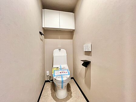 清潔感の高いお手洗い。