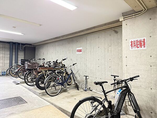 駐輪場も綺麗に整頓されています。※空き状況は都度ご確認下さい。