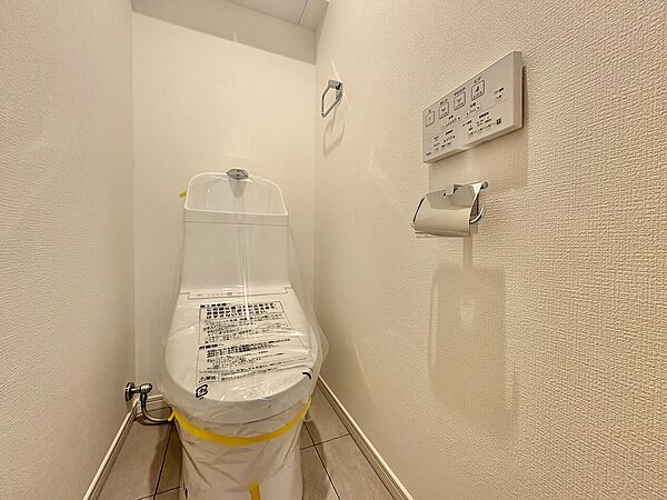 清潔感の高いお手洗い。