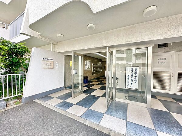 上質感漂う玄関アプローチです。