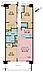 間取り：3LDK+S（納戸）、専有面積76.58m2、バルコニー面積11.43m2