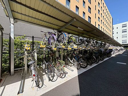 駐輪場も綺麗に整頓されています。※空き状況は都度ご確認下さい。