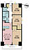 間取り：3LDK、専有面積52.92m2、バルコニー面積6.72m2