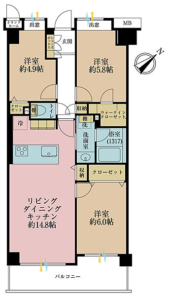 間取り：313004878972