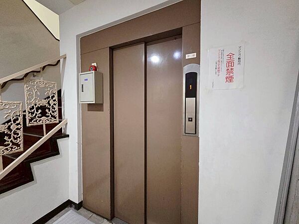 エレベーター完備のため荷物が多くなっても安心。