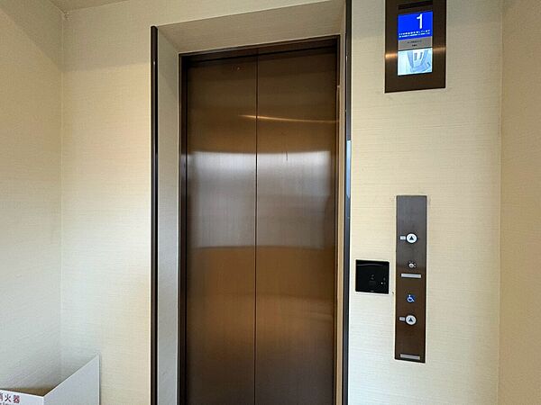 エレベーター完備のため荷物が多くなっても安心。