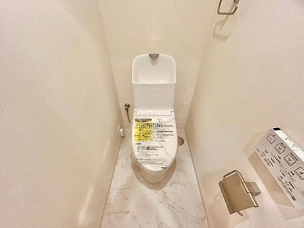 清潔感の高いお手洗い。