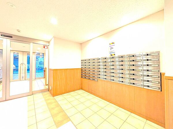 郵便受けも、きちんと管理されています。