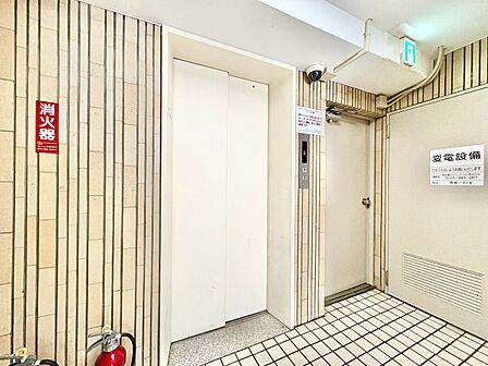 エレベーター完備のため荷物が多くなっても安心。