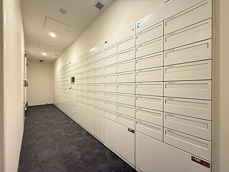 郵便受けも、きちんと管理されています。