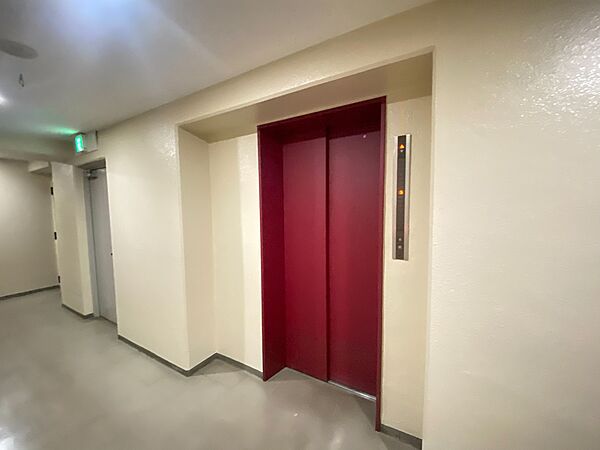 エレベーター完備のため荷物が多くなっても安心。