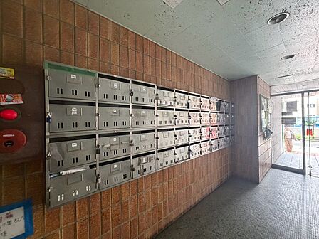 郵便受けも、きちんと管理されています。